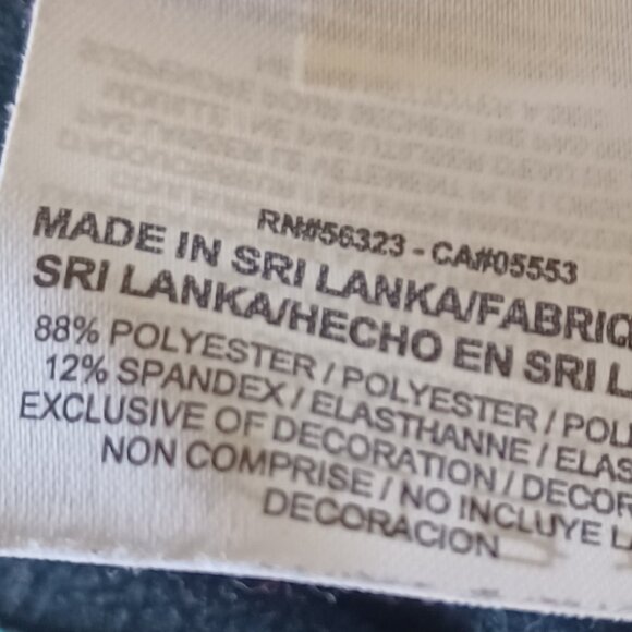 Nike Pro Women’s Medium Dri-Fit Running Top – Gray with Teal Accents - Picture 8 of 16